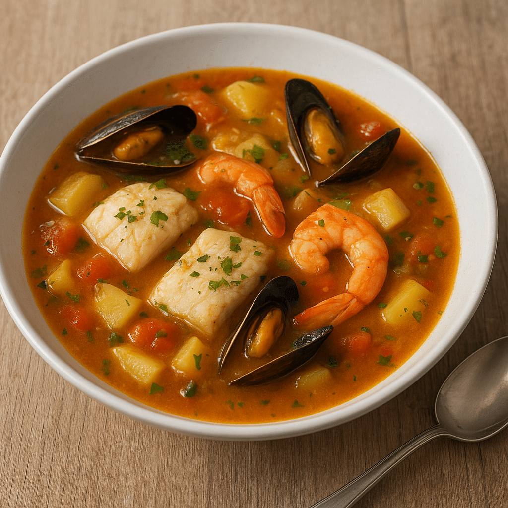 Zupa rybna bouillabaisse light – kuchnia francuska