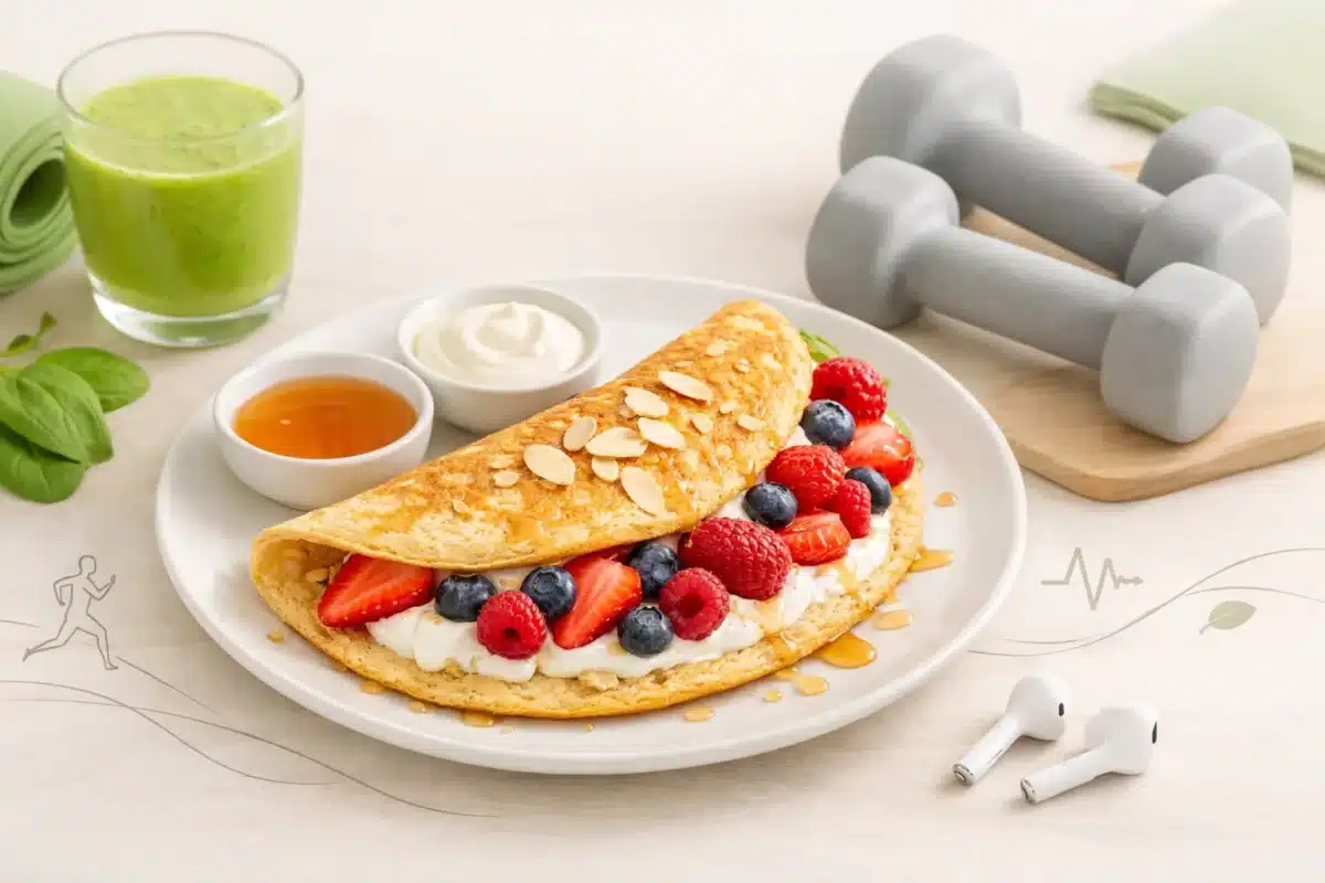 Omlet owsiany fit