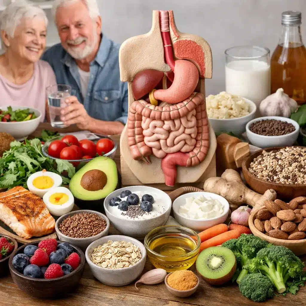 Dieta a zdrowie układu pokarmowego seniorów