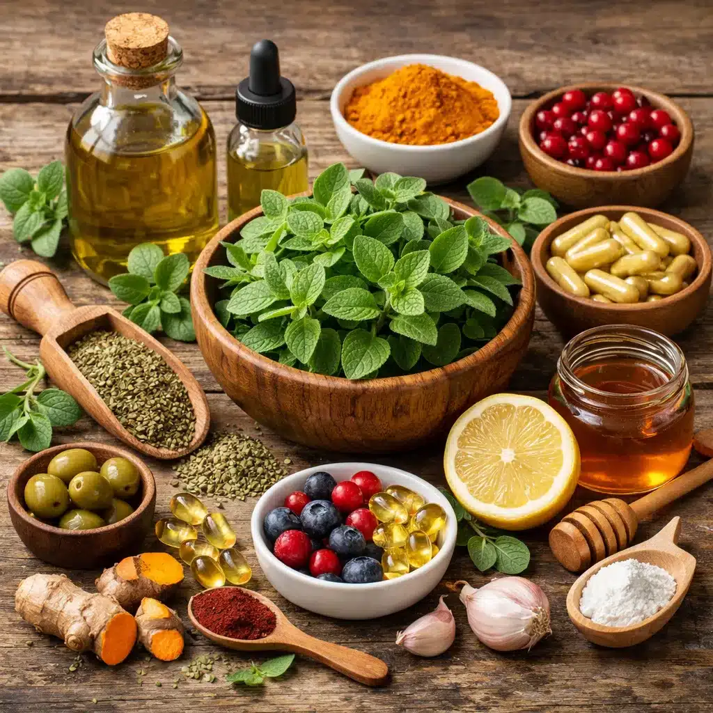 Oregano – składniki przeciwzapalne