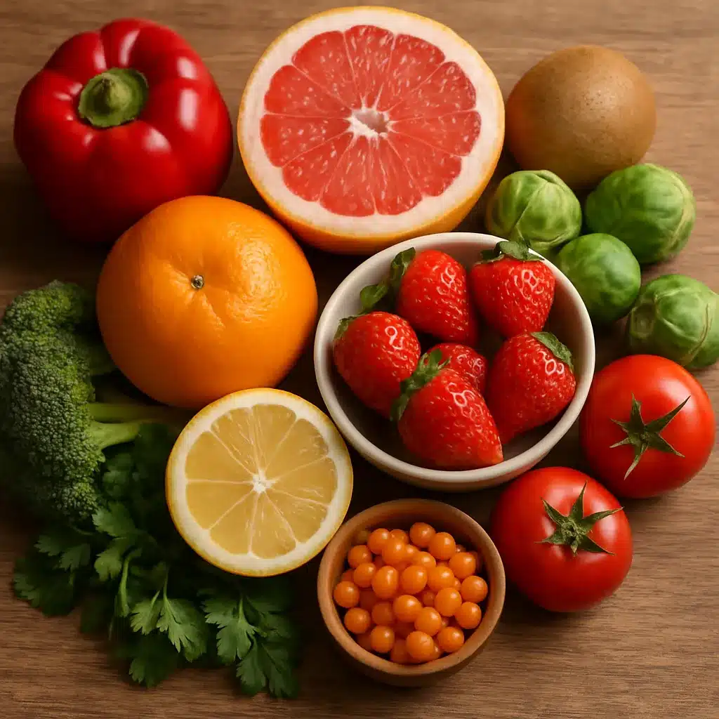 Co zawiera witaminę c