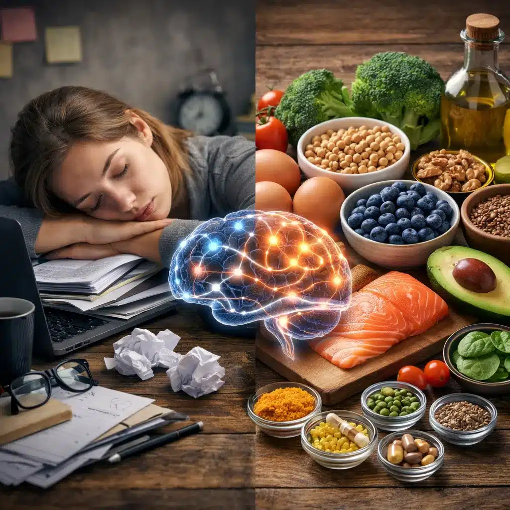 Przewlekłe zmęczenie psychiczne a dieta wspierająca neuroprzekaźniki