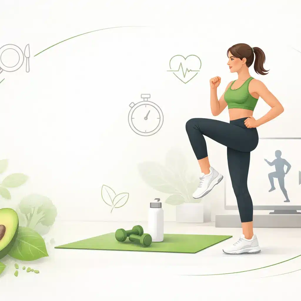Ćwiczenia cardio dla początkujących w domu