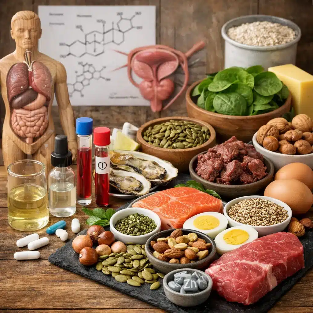 Zaburzenia hormonalne u mężczyzn a dieta bogata w cynk