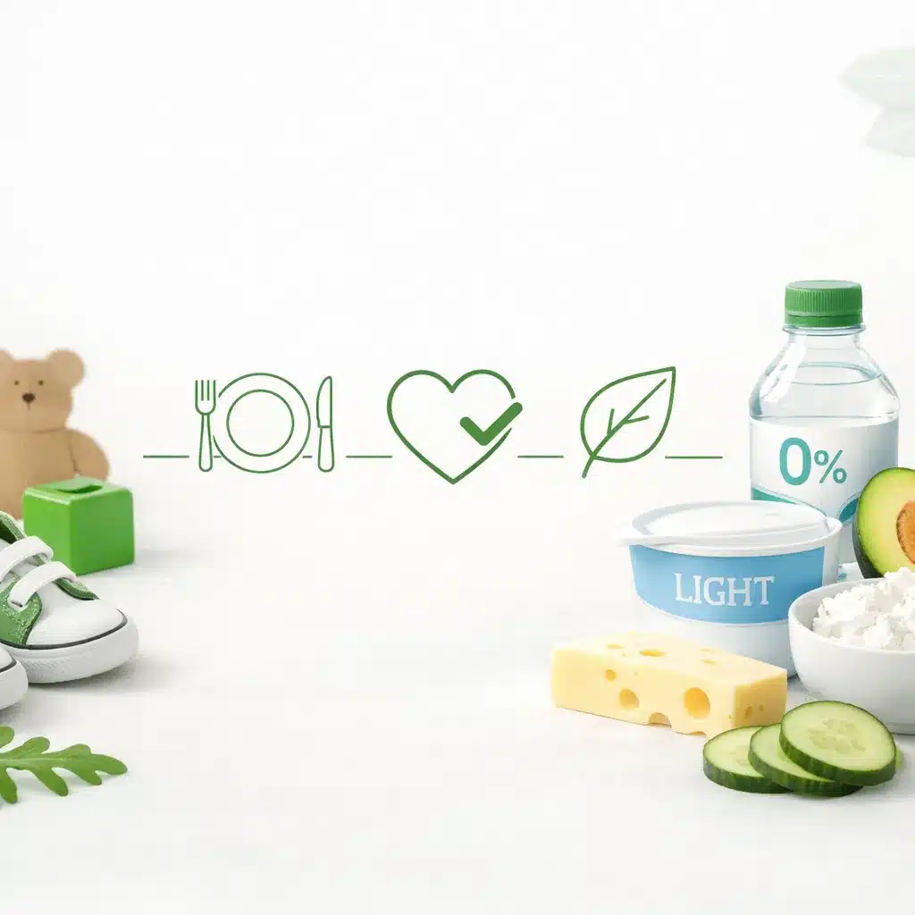 Czy dzieci mogą jeść produkty light