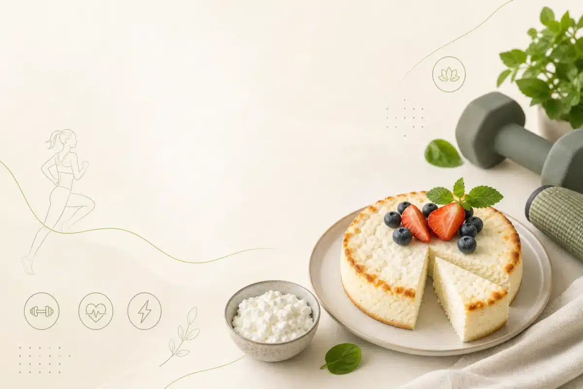 Fit ciasto z serka wiejskiego