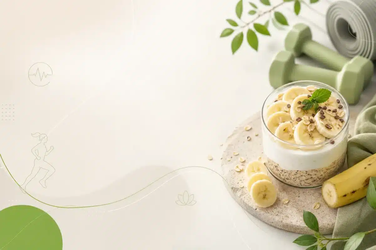 Fit deser z bananem