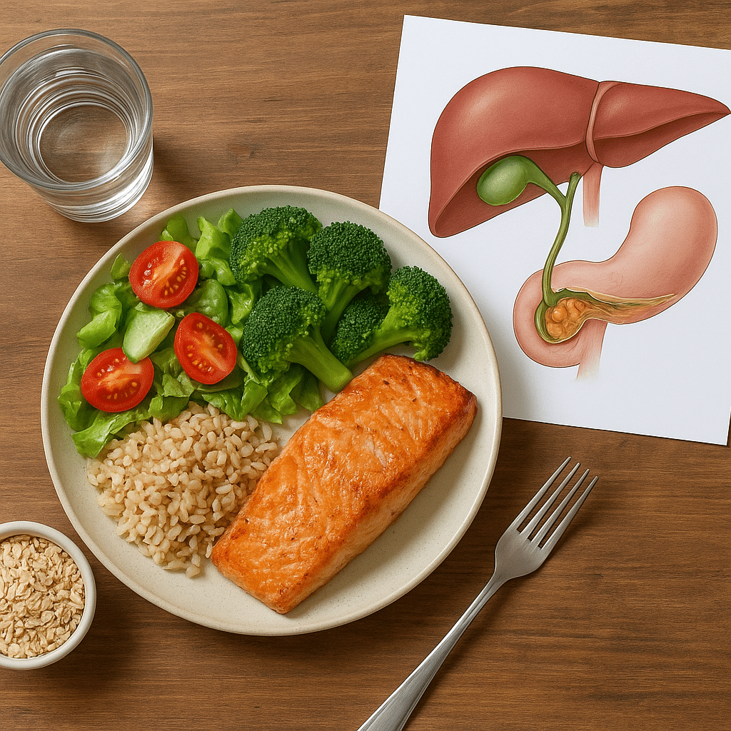 Kamica żółciowa a dieta niskotłuszczowa