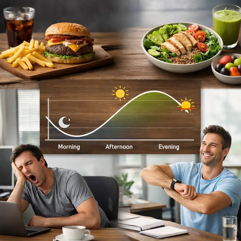 Jak dieta wpływa na poziom energii w ciągu dnia