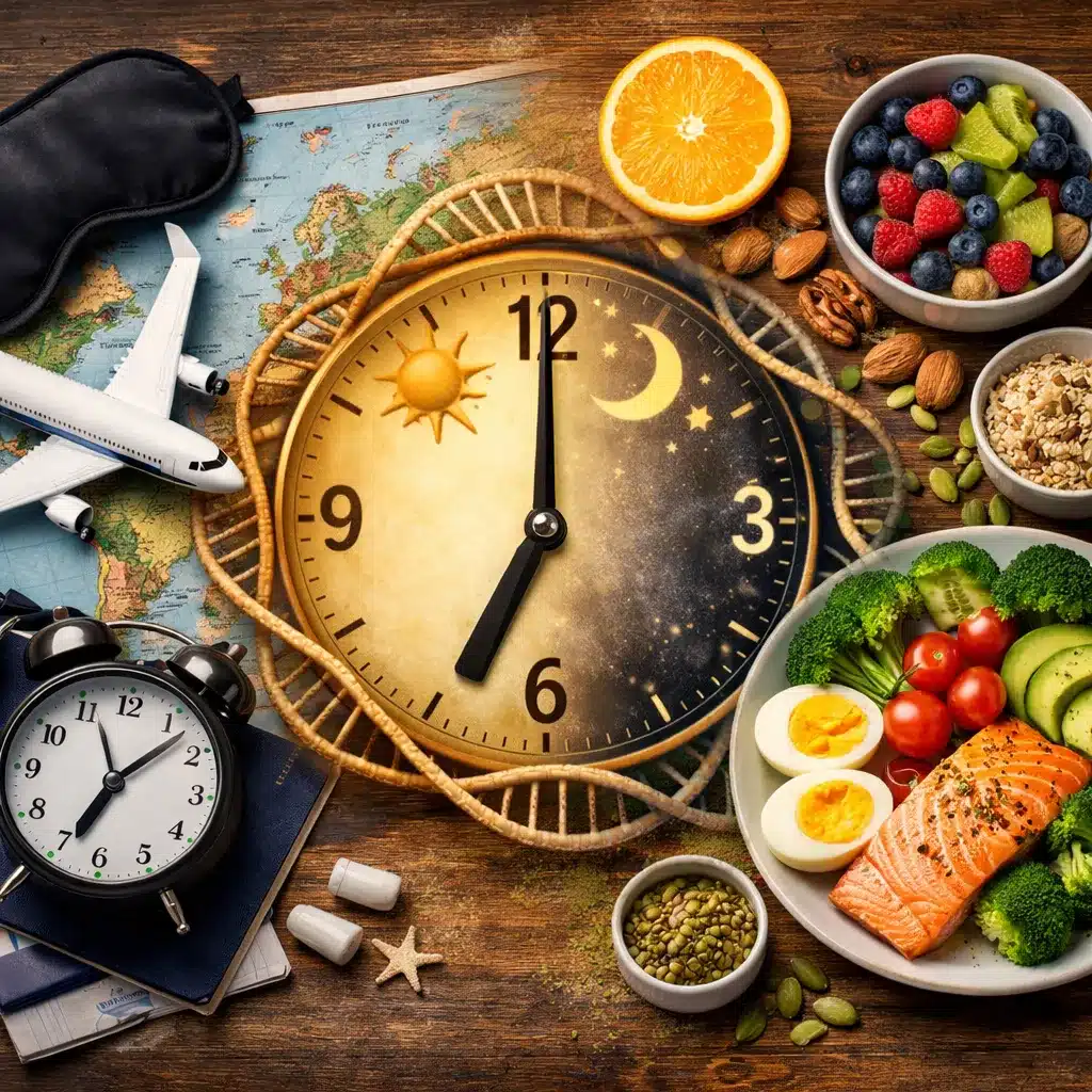 Jet lag a dieta regulująca zegar biologiczny