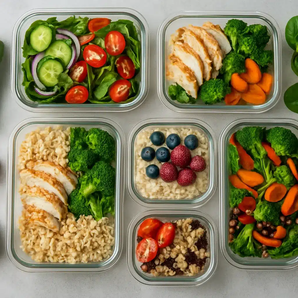 Jak przygotować zdrowe posiłki na zapas (meal prep)