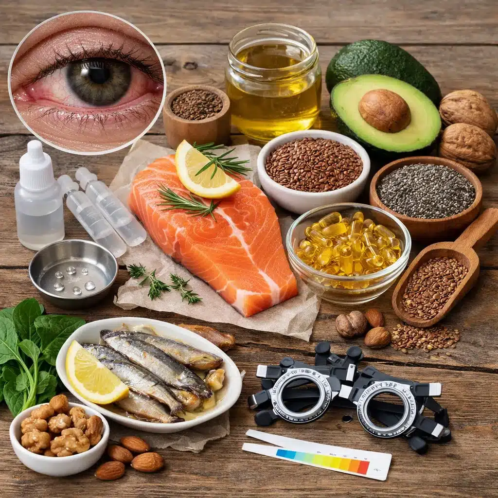 Zespół suchego oka a omega-3 w diecie