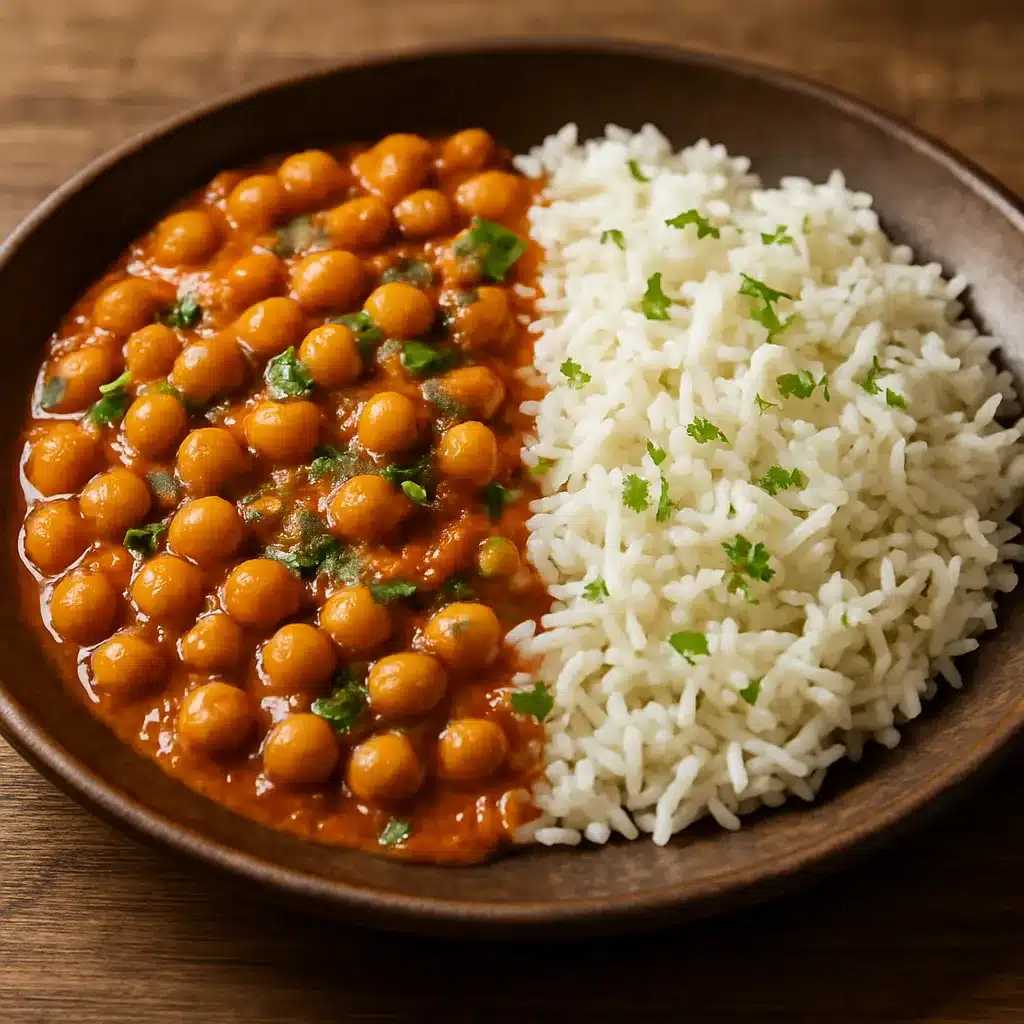 Ryż basmati z ciecierzycą – kuchnia indyjska
