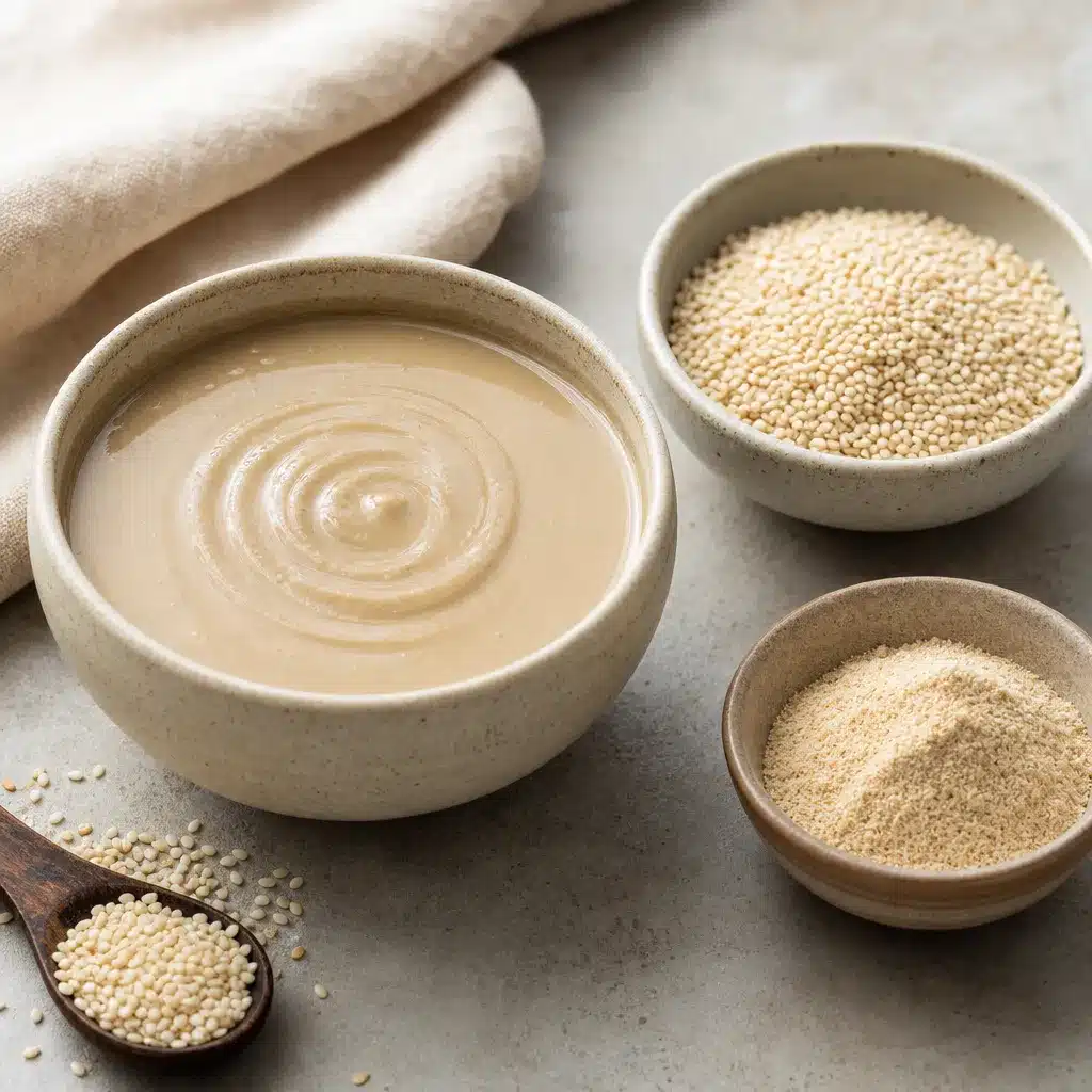 Tahini – wapń i fosfor