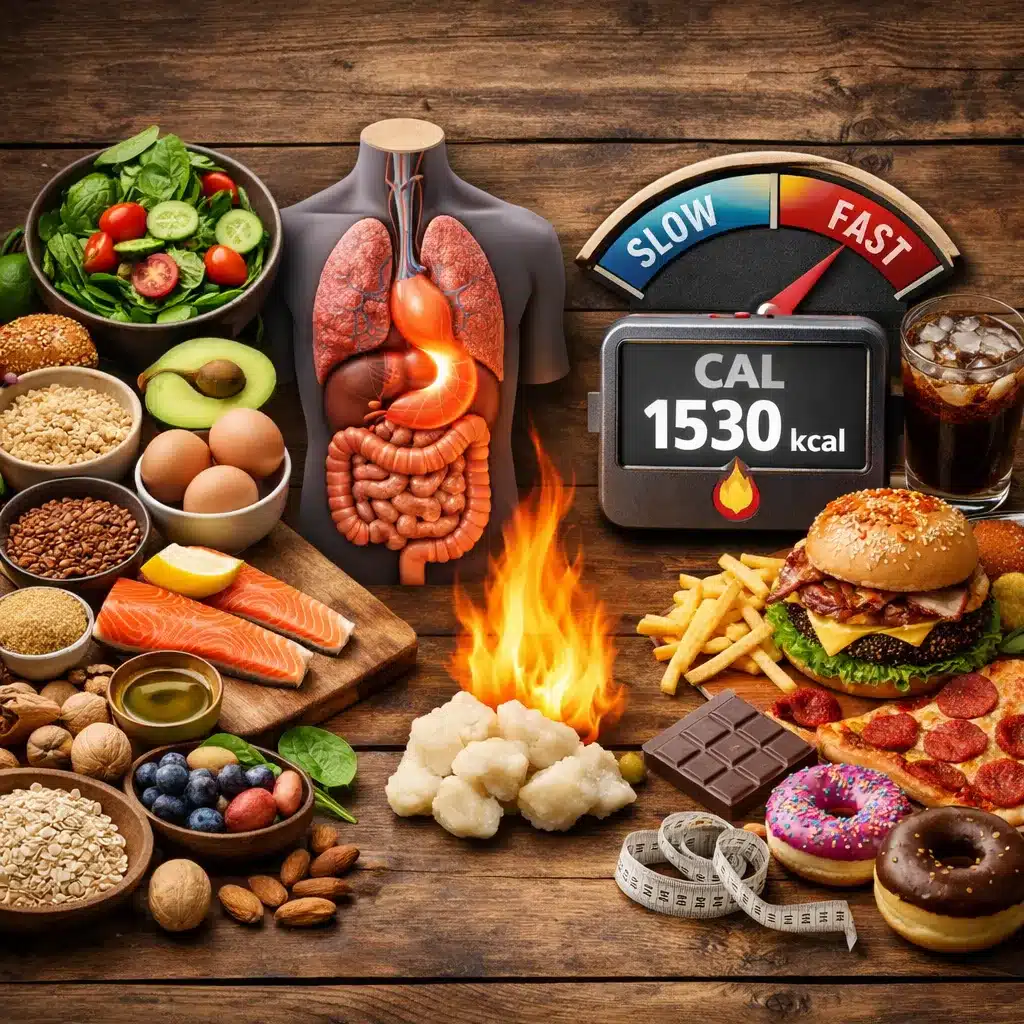 Czy dieta wpływa na tempo spalania energii w spoczynku?
