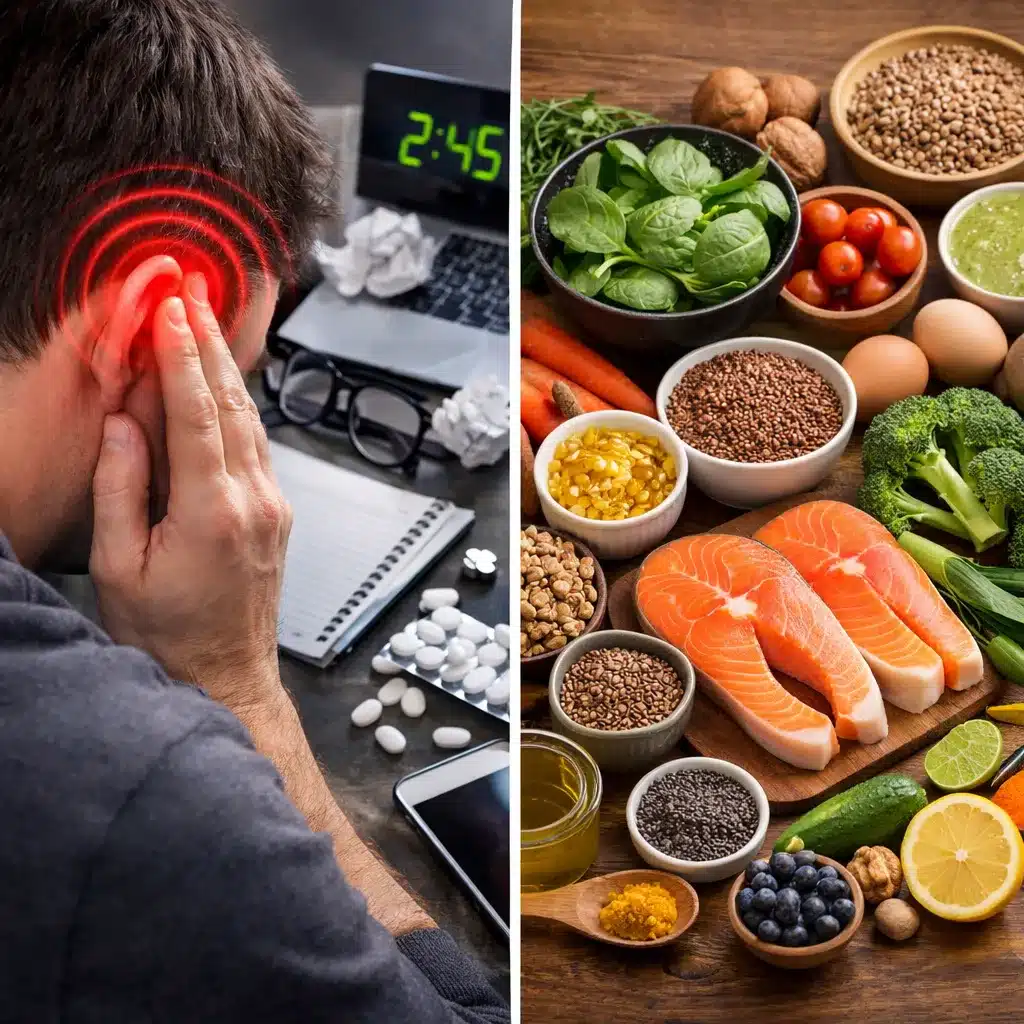 Szumy uszne stresowe a dieta stabilizująca