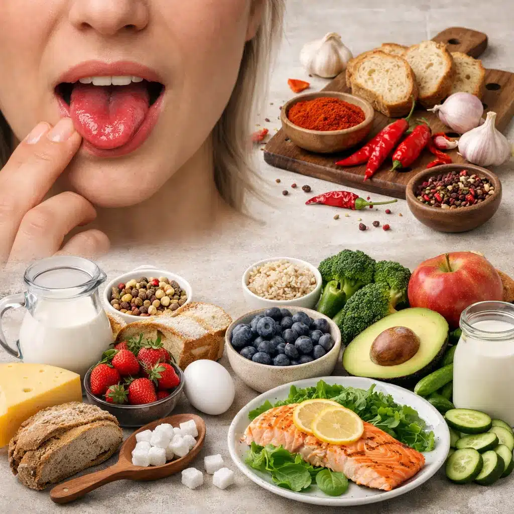 Zespół piekących ust a dieta eliminacyjna