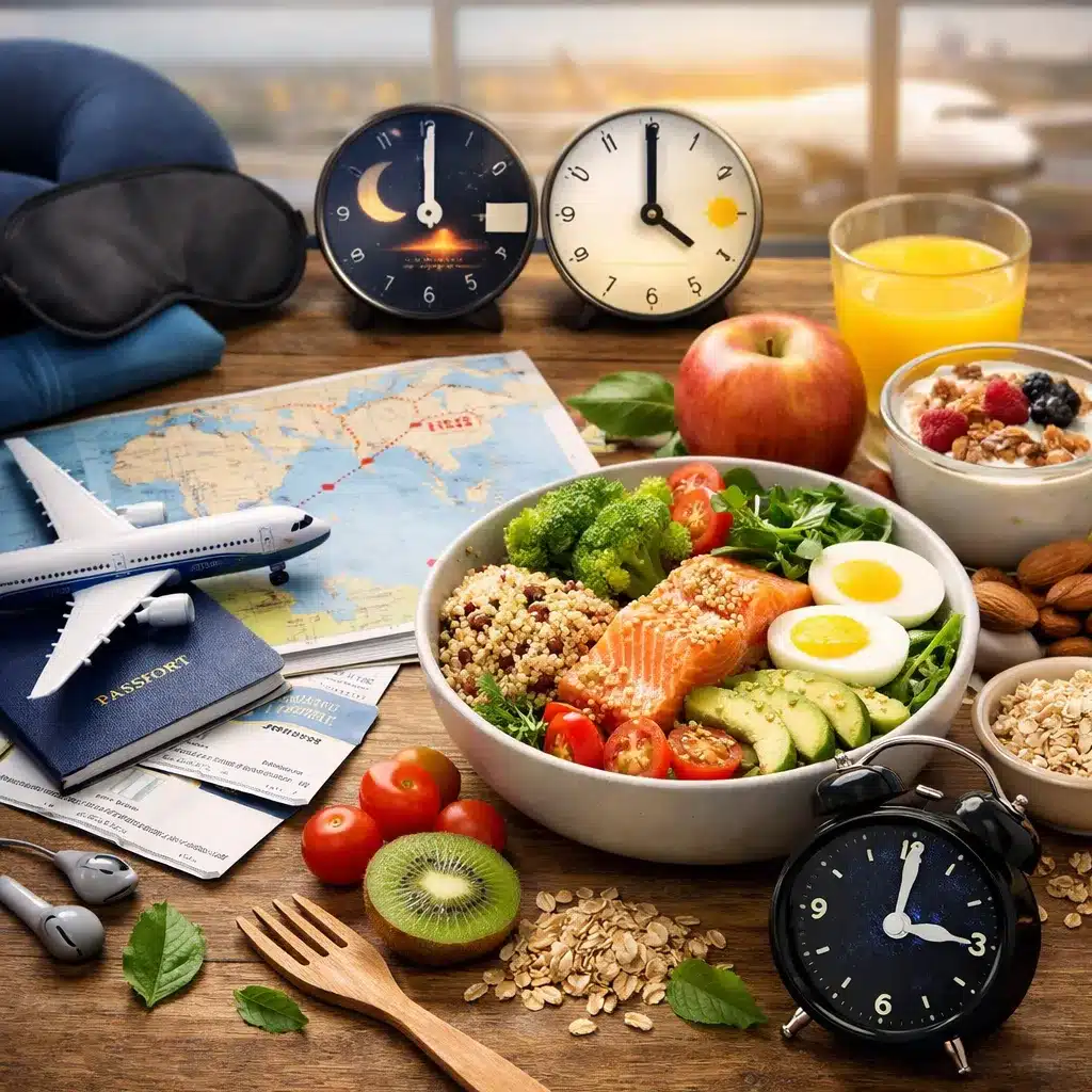 Czy dieta może wpływać na jet lag?