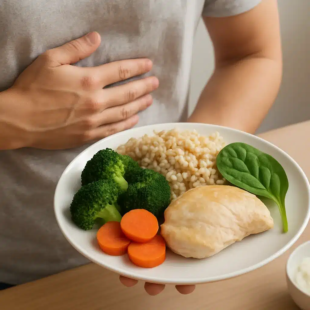 Zapalenie żołądka a dieta oszczędzająca