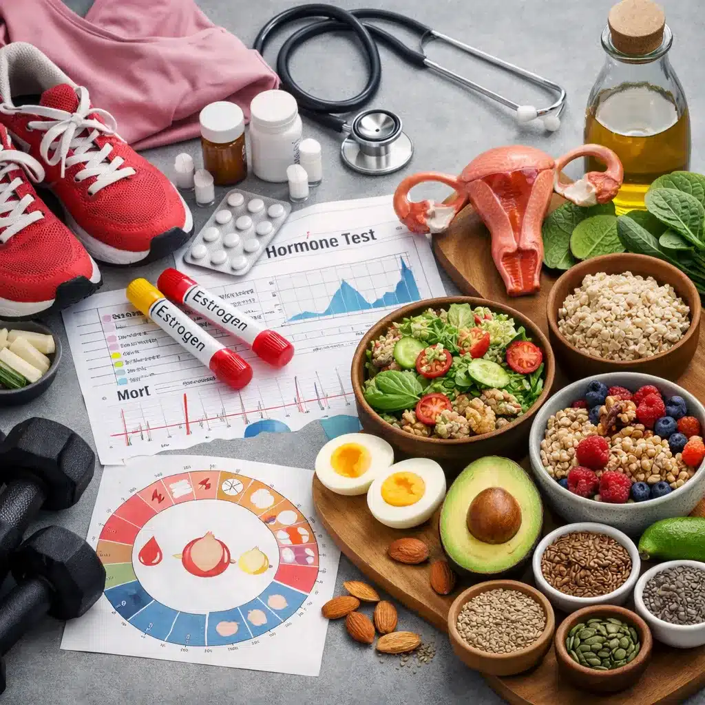 Zaburzenia hormonalne u sportsmenek a dieta wspierająca cykl