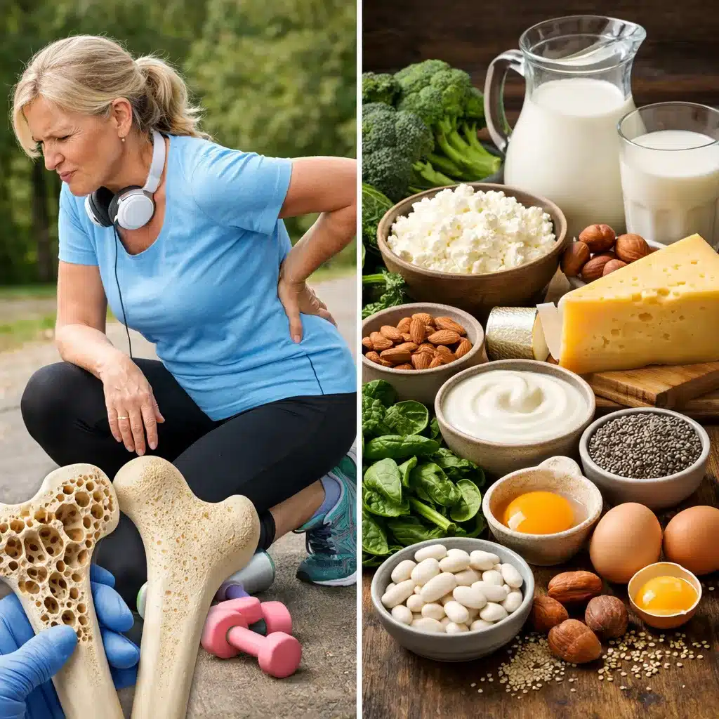 Osteoporoza wysiłkowa a dieta bogata w wapń