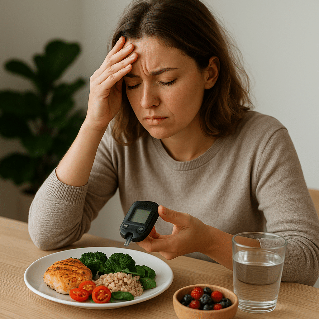 Stany lękowe a stabilizacja poziomu cukru we krwi