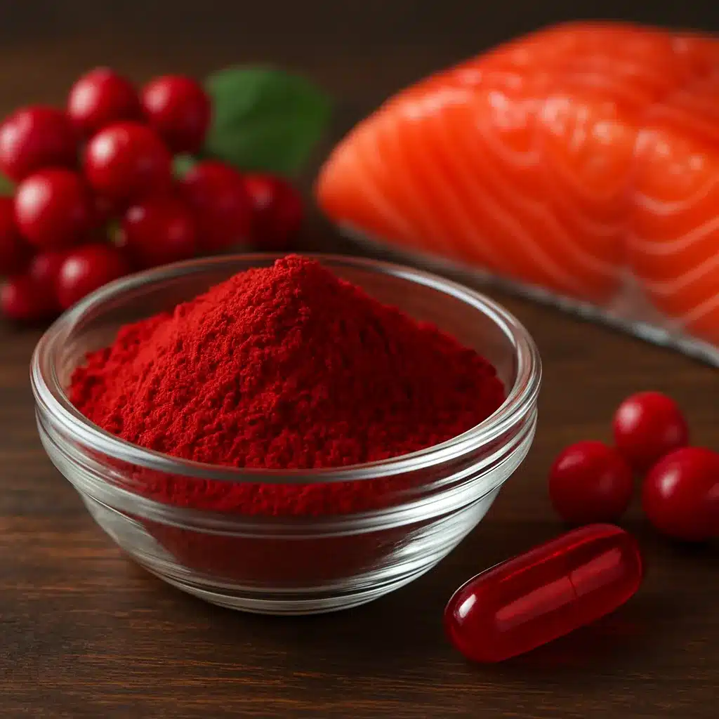 Astaksantyna – czerwony antyoksydant