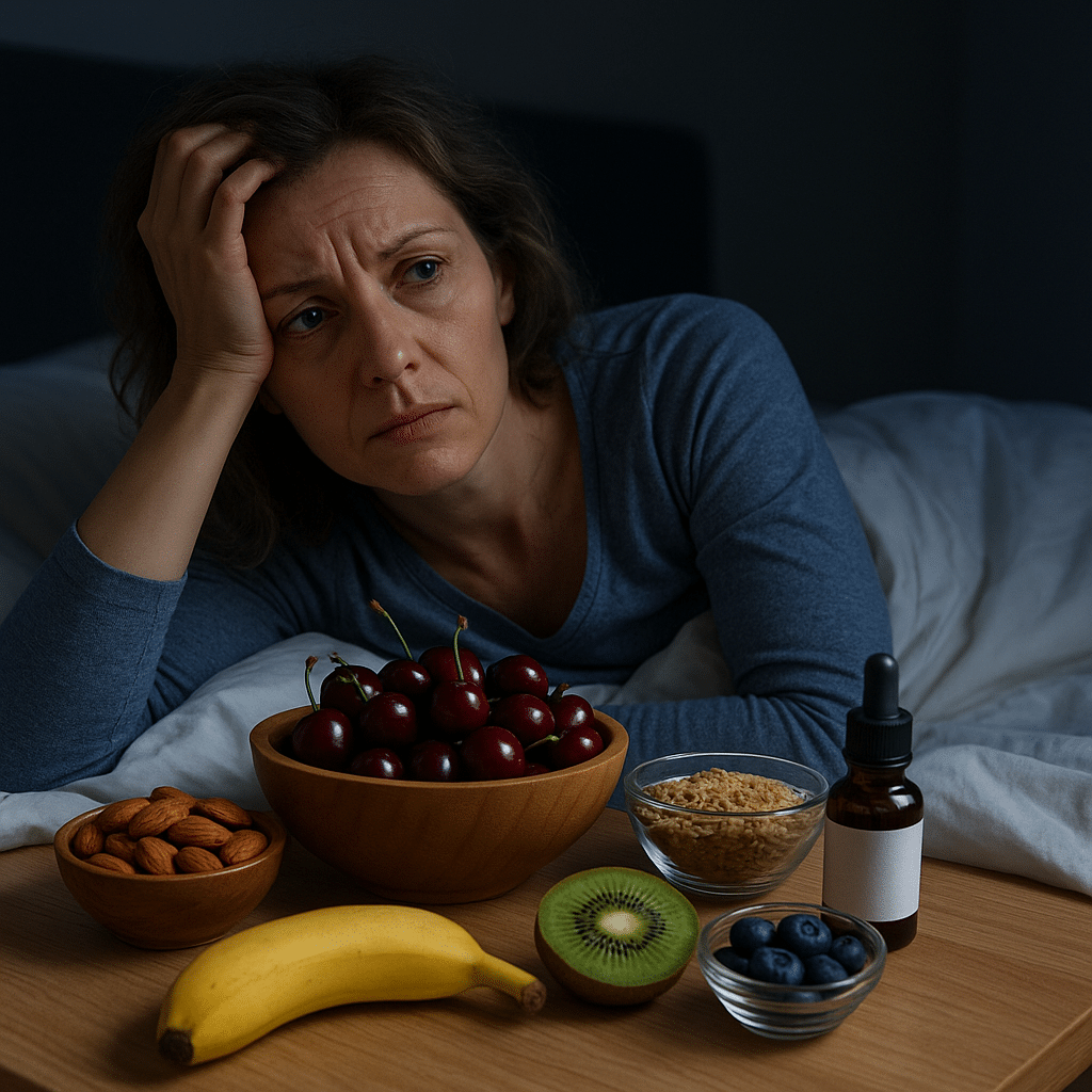 Bezsenność a produkty wspierające syntezę melatoniny