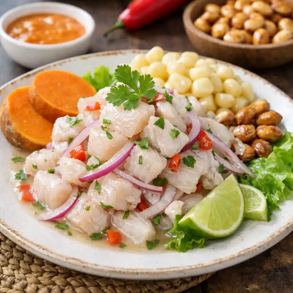 Ceviche z dorsza – kuchnia peruwiańska