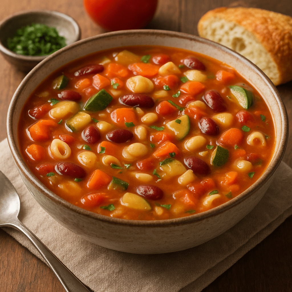 Zupa minestrone – kuchnia włoska
