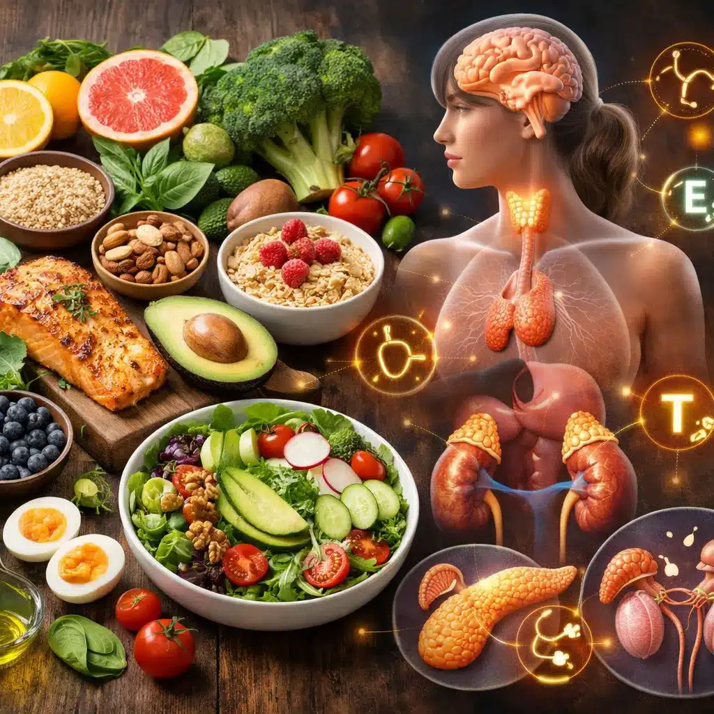 Jak dieta wpływa na procesy hormonalne w organizmie