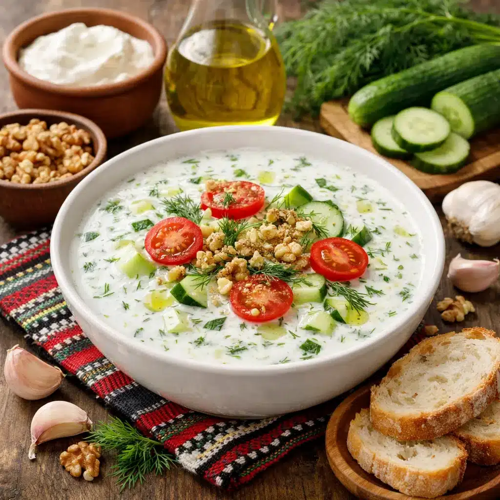 Zupa tarator light – kuchnia bułgarska