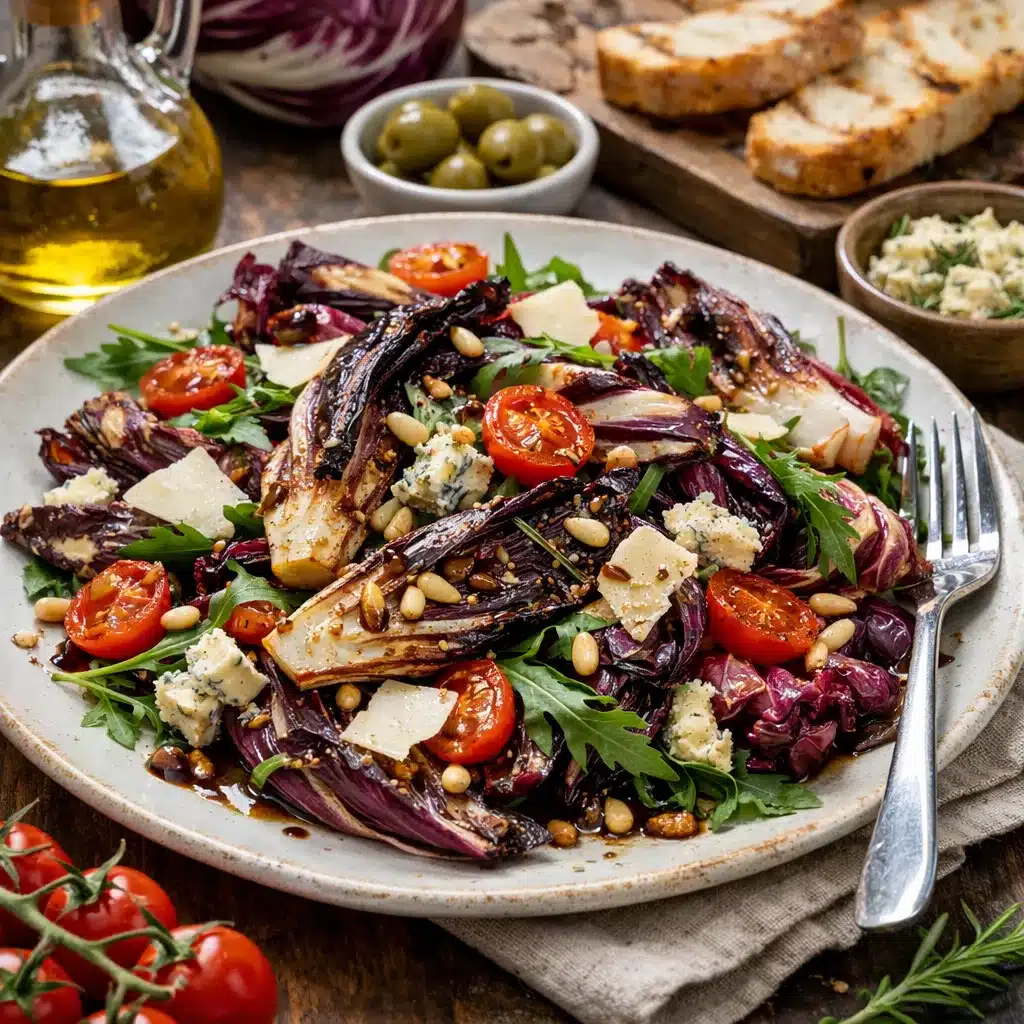 Sałatka z grillowanym radicchio – kuchnia włoska