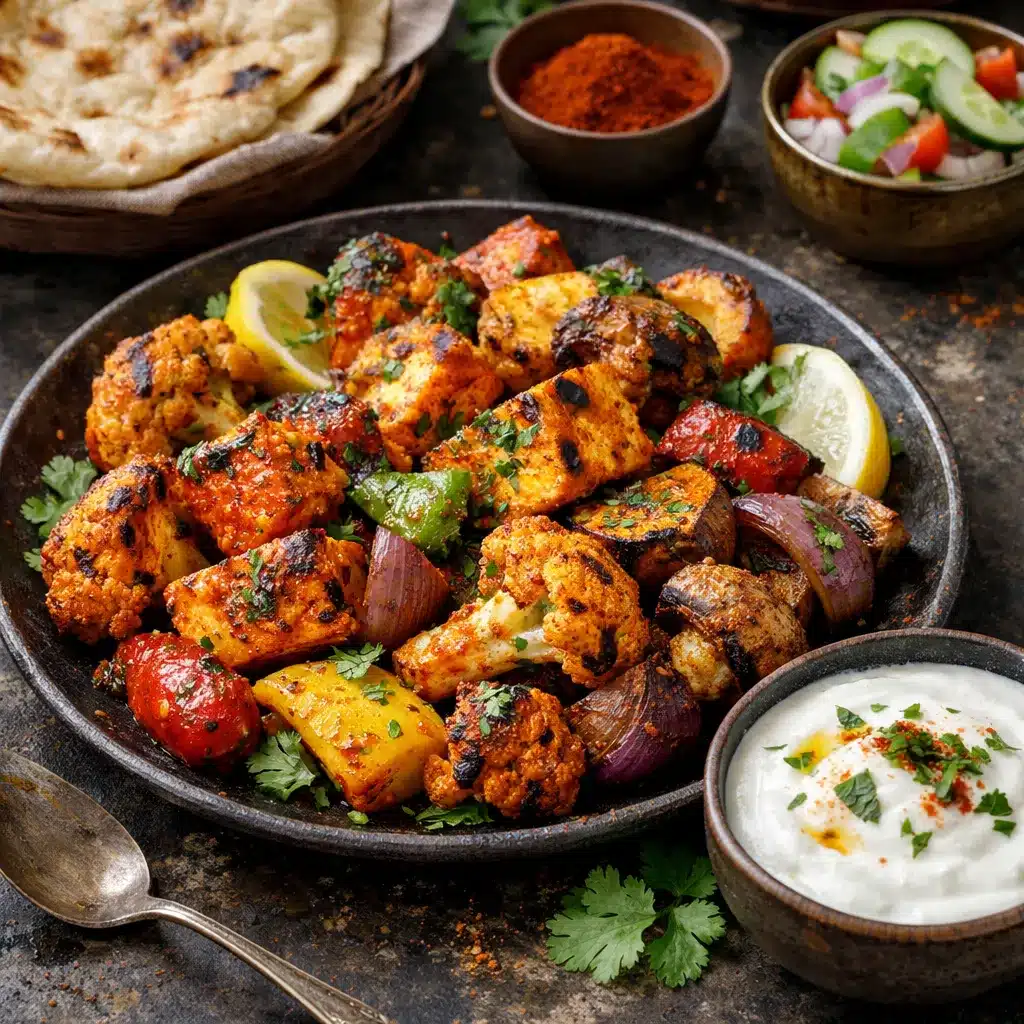Warzywa tandoori z jogurtem – kuchnia indyjska