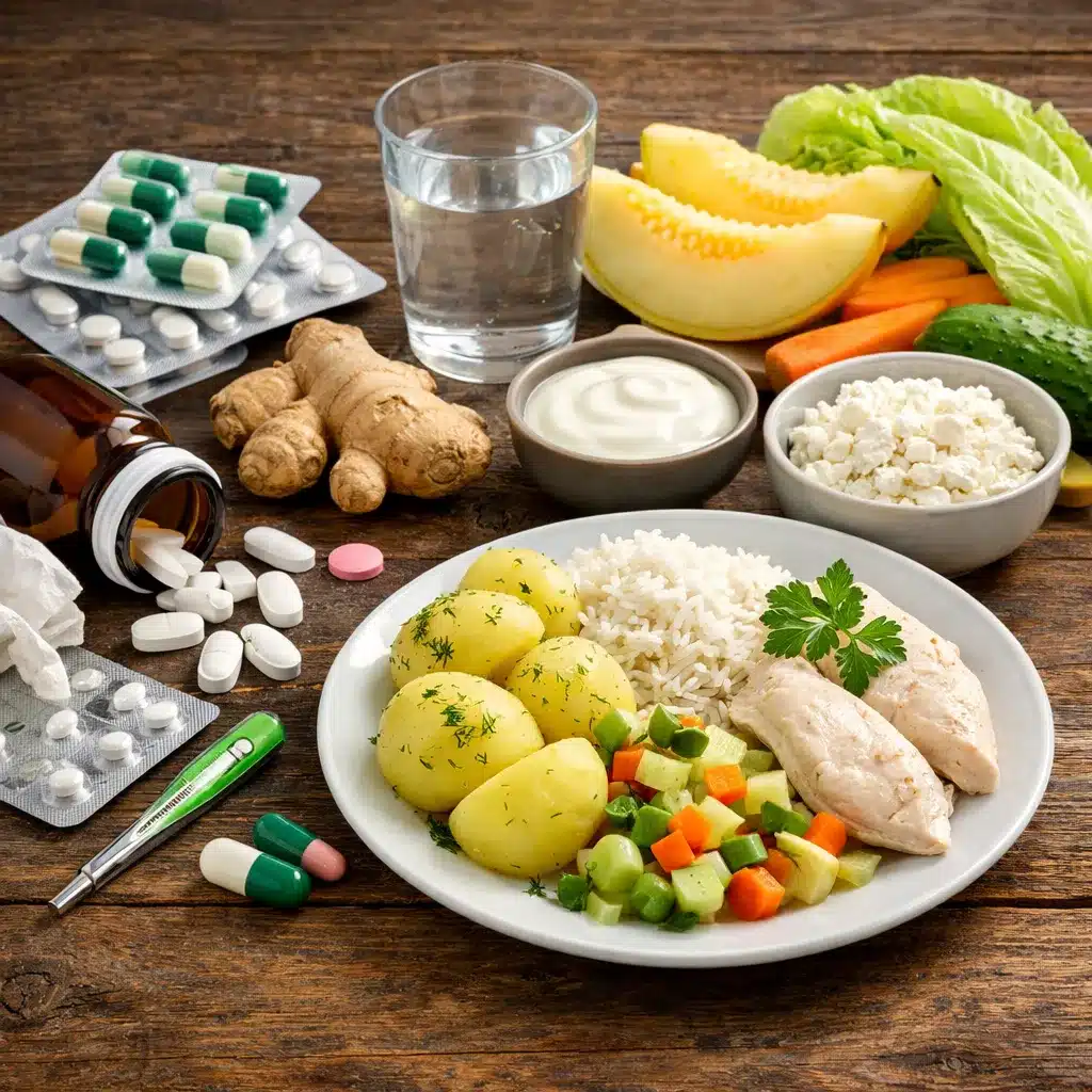 Mdłości polekowe a dieta lekkostrawna
