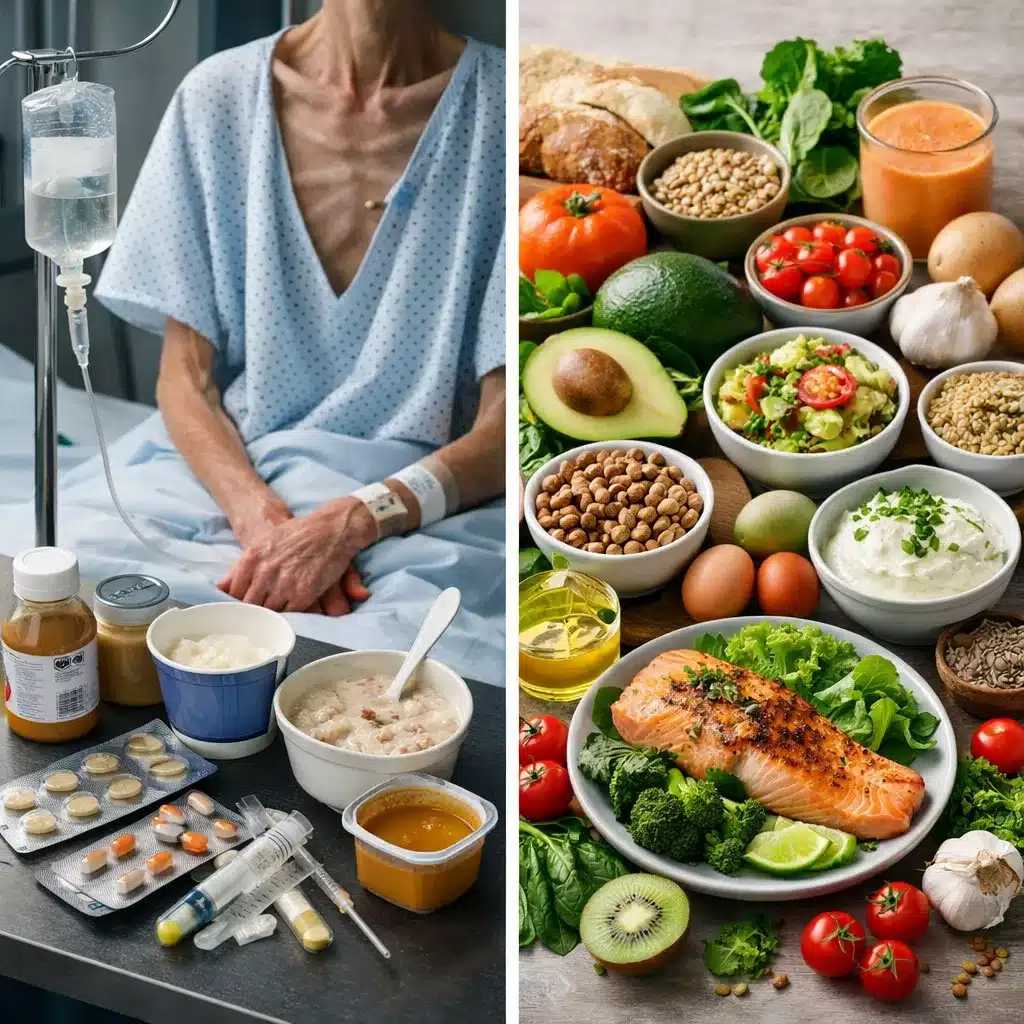 Niedożywienie jatrogene a dieta wzmacniająca