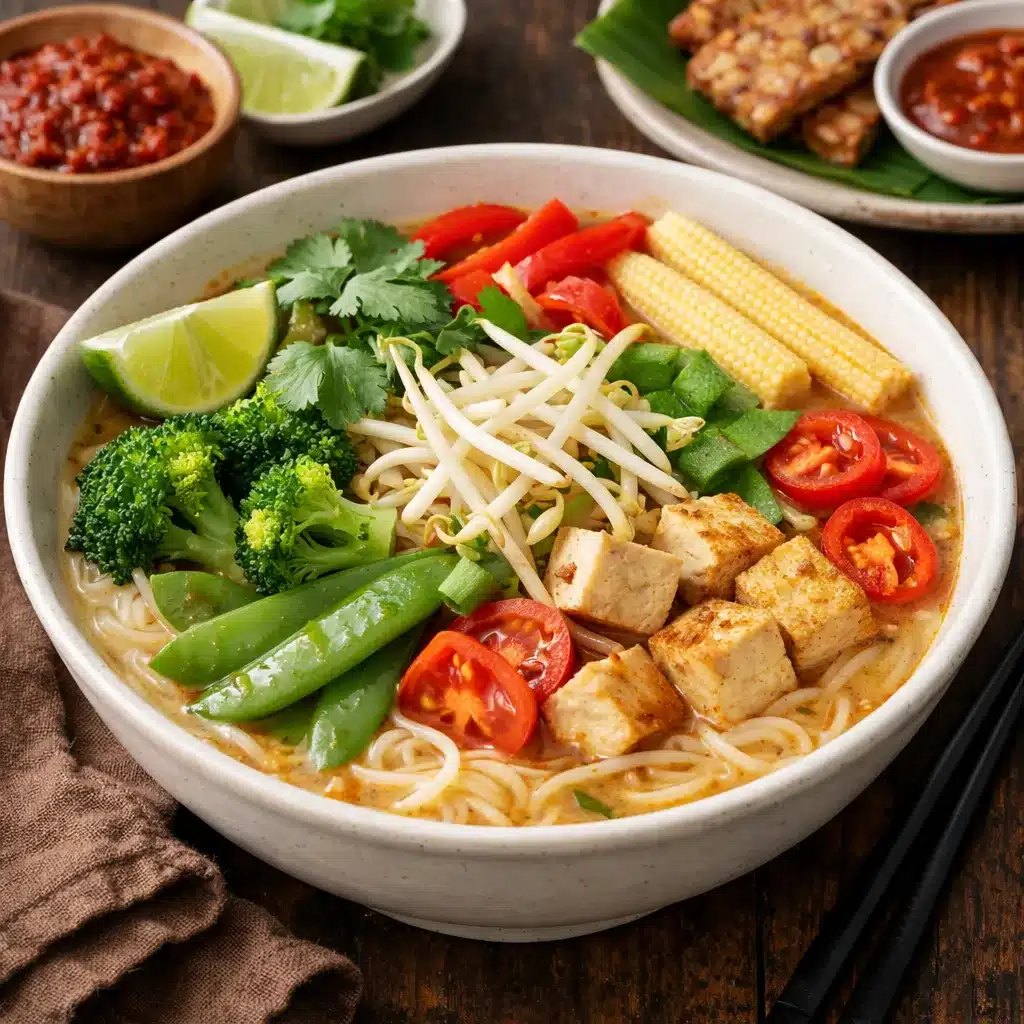 Laksa warzywna light – kuchnia malezyjska