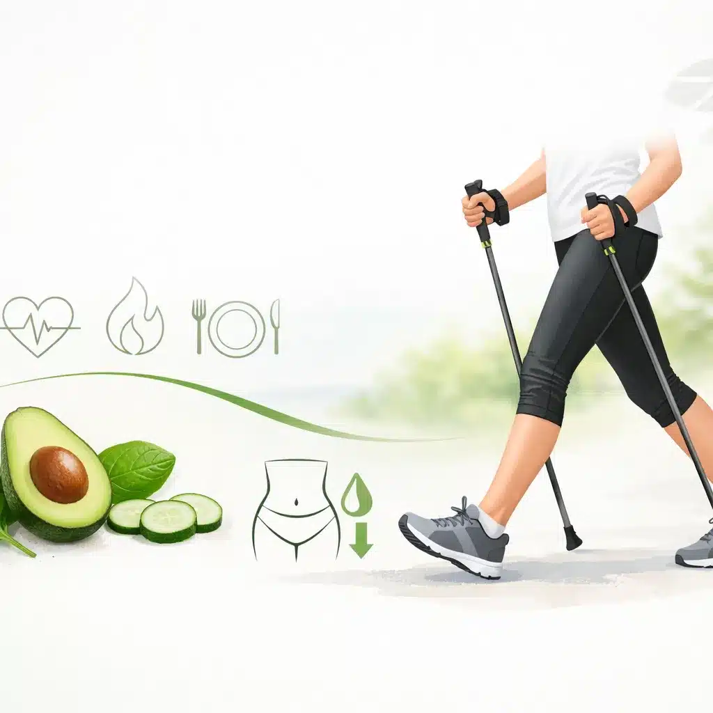 Czy nordic walking pomaga spalać tłuszcz?