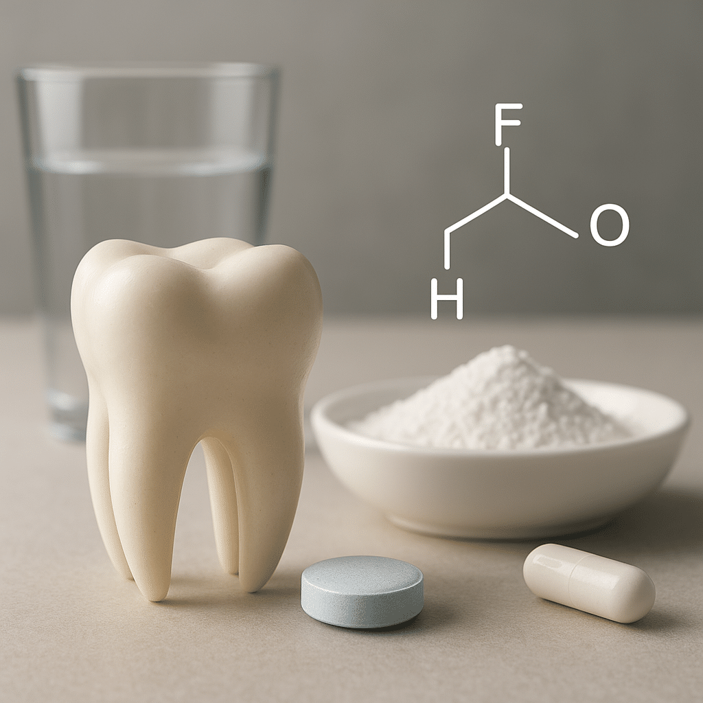 Fluor – mineralizacja zębów i kości