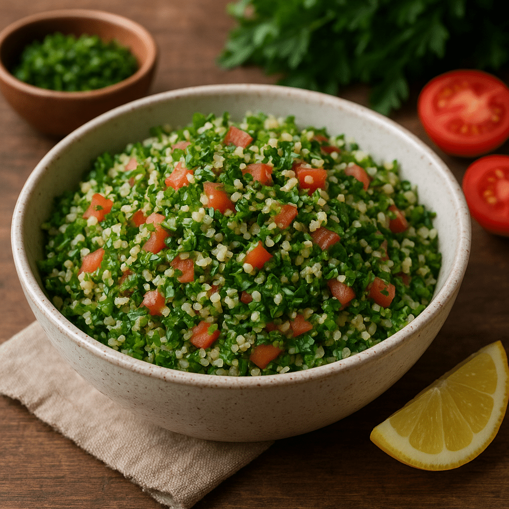 Sałatka tabbouleh – kuchnia libańska