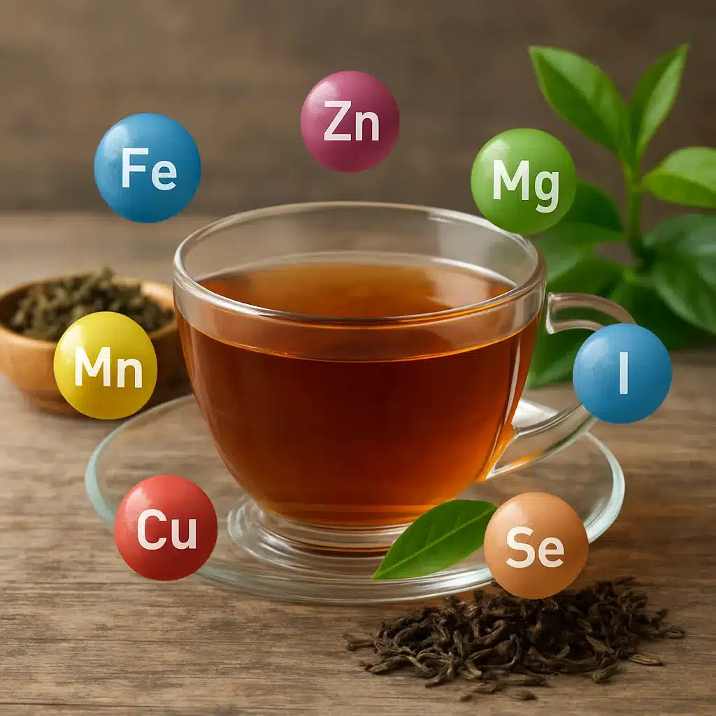 Mikroelementy w herbacie