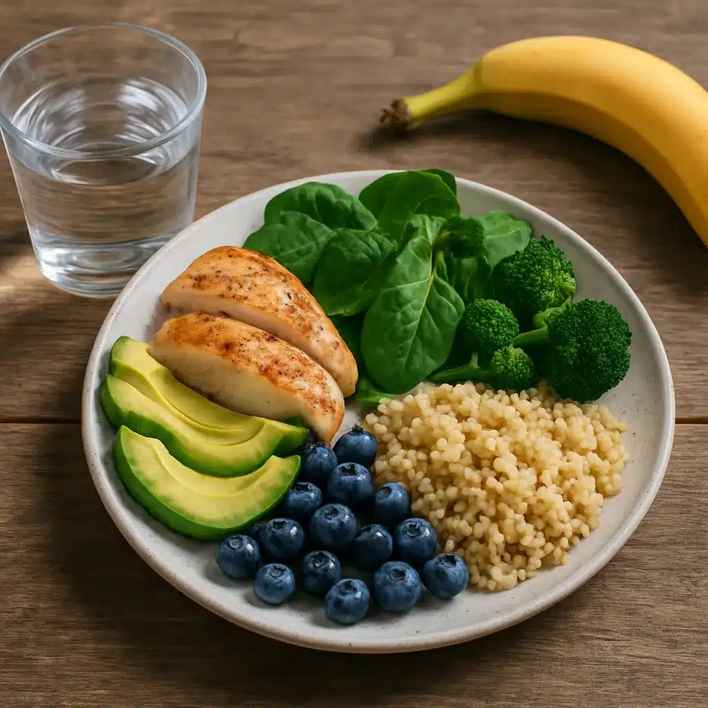 Co jeść przed treningiem?