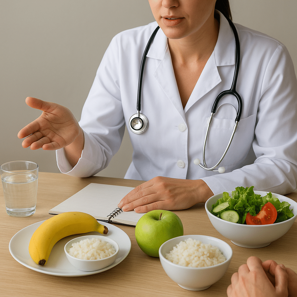 Co zaleca dietetyk przy biegunce i problemach trawiennych?