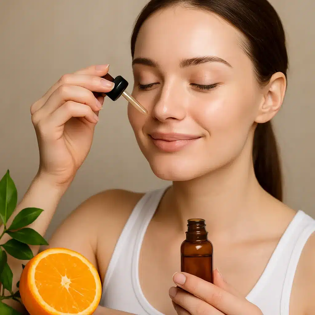 Co daje witamina c na twarz