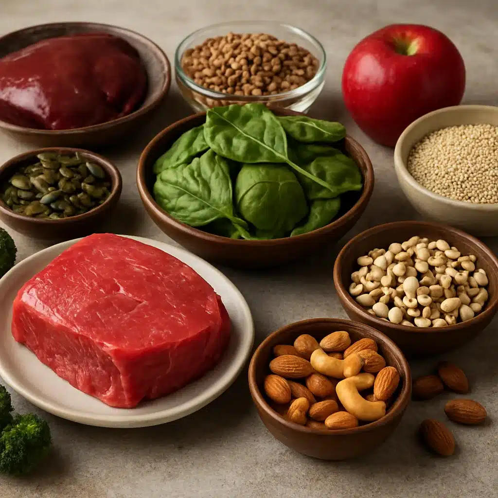 Niedokrwistość a produkty bogate w żelazo