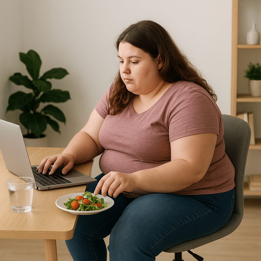 Jak schudnąć przy siedzącym trybie życia