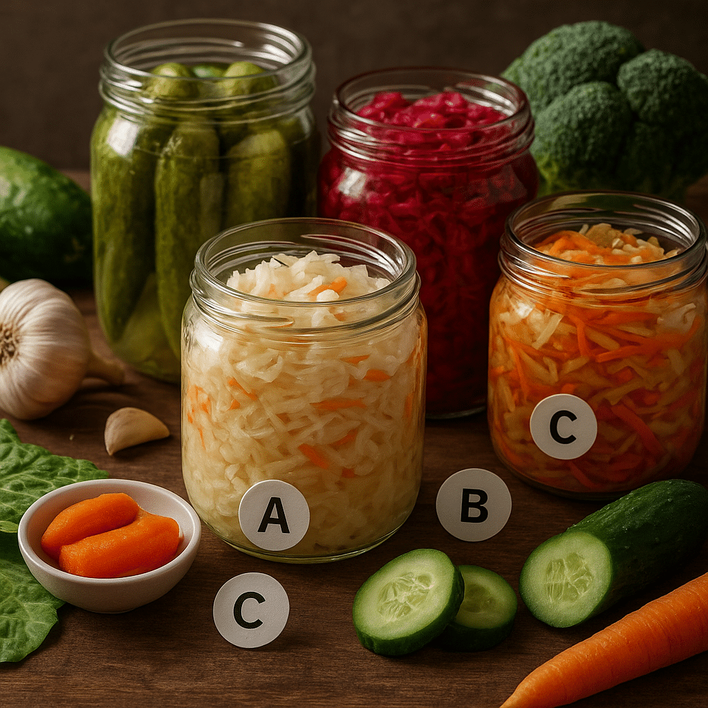 Fermentowane warzywa – wartości odżywcze