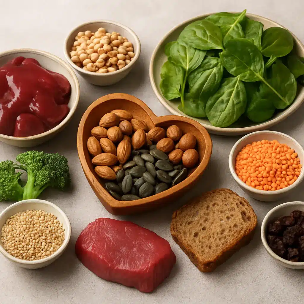 Niedobór ferrytyny a dieta wzmacniająca wchłanianie żelaza