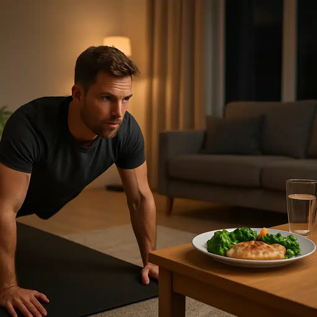 Trening wieczorem a kolacja – jak to pogodzić