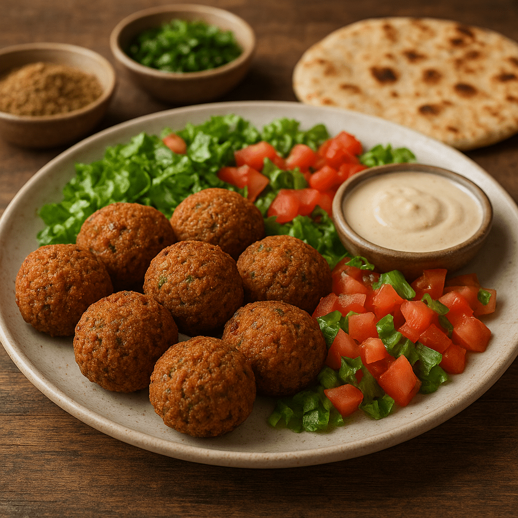 Falafel pieczony – kuchnia bliskowschodnia